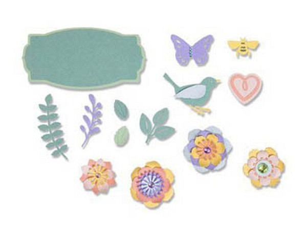 Stanzschablone Sizzix Stanzschablone Spring