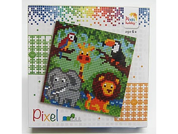 Pixels Bastelpeter Pixel-Set 4-Quadrate-Bild