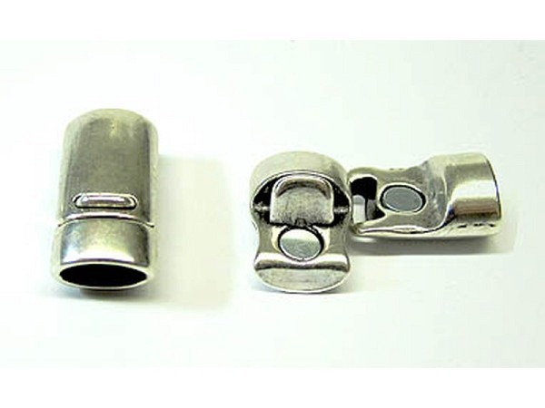 Verschlüsse Magnetverschluss 25x13mm altplatin 