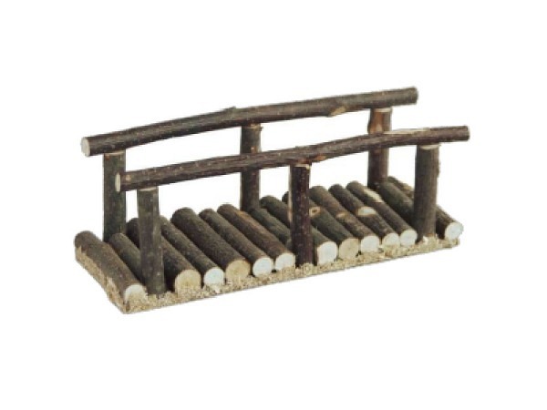 Miniatur Möbel Steg 10cmLx4x4 aus kleinen Hölzern
