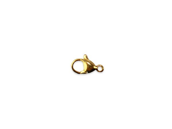 Verschlüsse Pracht Edelstahl Karabiner gold 10mm