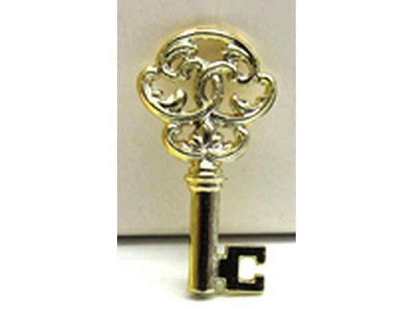 Miniatur Küche Schlüssel mini gold Grösse: circa 20mm