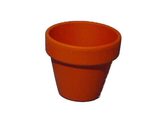 Miniatur Blumentopf Terracotta 4cm