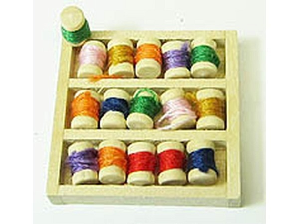 Miniatur Haushalt Fadenrollen in