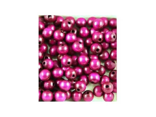 Holzperlen Bottsa Perlen violett