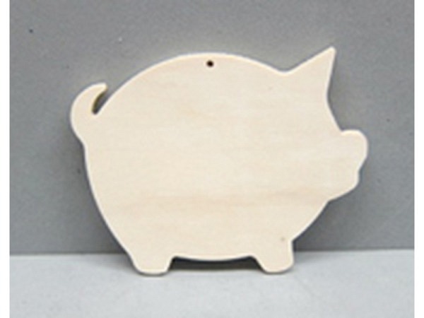 Holzfigur Nef Holzwaren Schwein