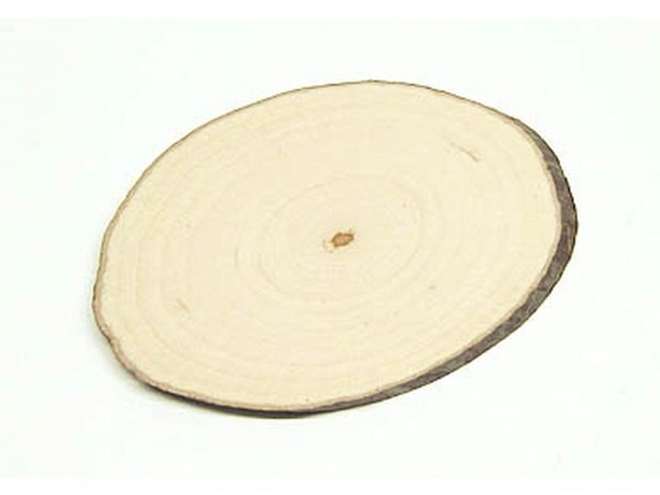 Holzscheibe Ruff Rindenbrett, oval