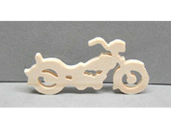 Holzfigur Nef Holzwaren Motorrad