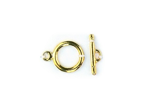 Verschlüsse Knebelverschluss 16mm gold 