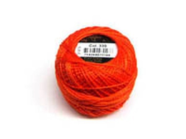Perlgarn Anchor Perlgarn 8 330 leuchtorange