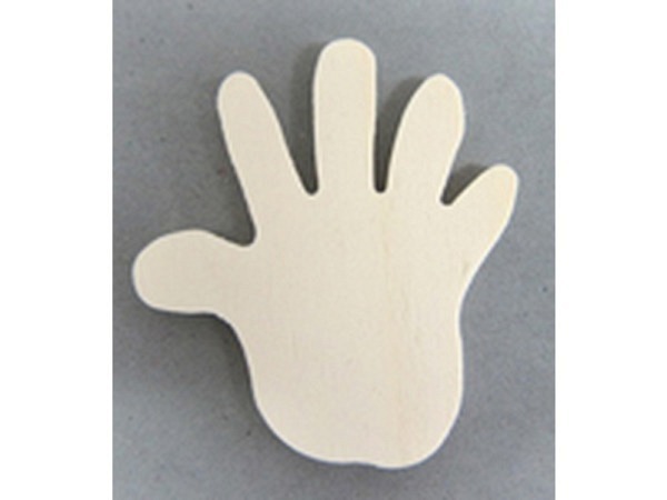 Holzfigur Nef Holzwaren Hand