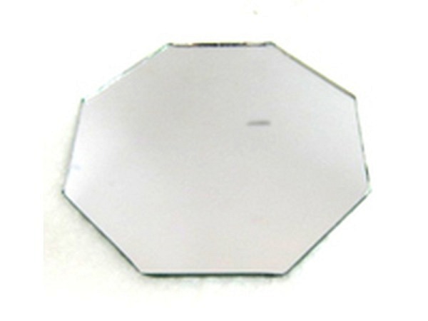 Spiegel Glasspiegel achteckig 100mm 