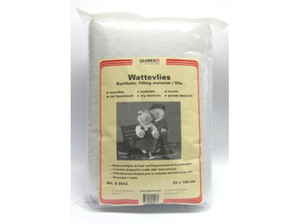 Stopfmaterial Glorex Wattevlies weiss