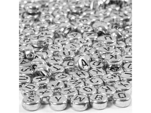 Buchstabenperlen Creativ Company, Metallrondell