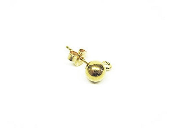 Ohrhaken Griffin 925vergo Kugel-Ohrstecker