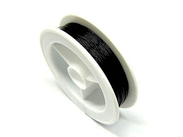 Faden Bottsa Perlonfad. 0.25mm/50m schwarz