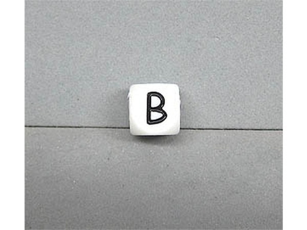 Buchstabenperlen Pracht, Silikonwürfel Buchstabe