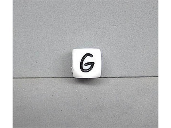 Buchstabenperlen Pracht, Silikonwürfel Buchstabe