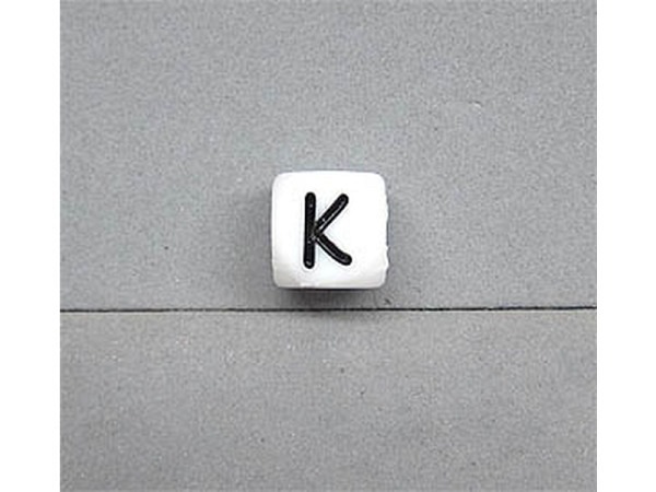 Buchstabenperlen Pracht, Silikonwürfel Buchstabe