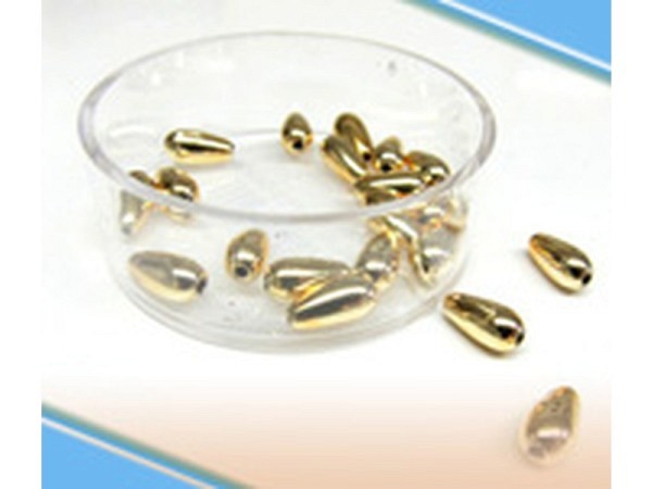 Glasperlen Pracht Wachstropfen 8x4mm