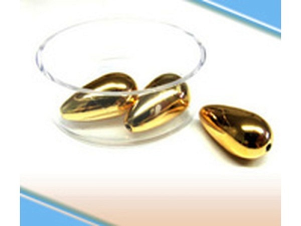 Glasperlen Pracht Wachstropfen 18x10mm