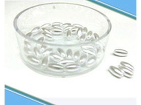 Glasperlen Pracht Wachsoliven 8x4mm