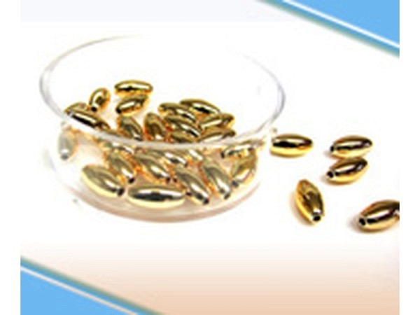 Glasperlen Pracht Wachsoliven 8x4mm