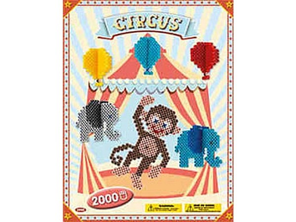 Bügelperlen Geschenkpackung Hama Zirkus