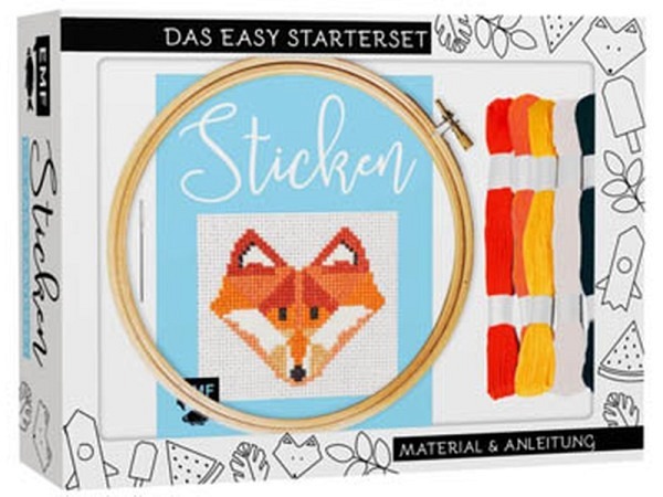 Stickset EMF Bastelset Kreuzstich Fuchs (LF 06/ 23)