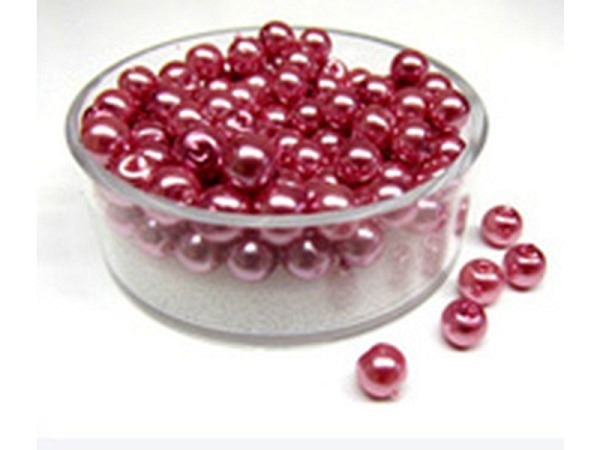 Glaswachsperlen Pracht Renaissance rosa 4mm