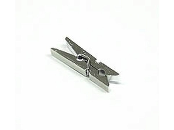 Miniatur Klammern Klämmerli Metallic