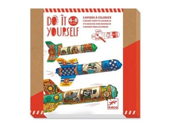Bastelset Djeco Flieger zum