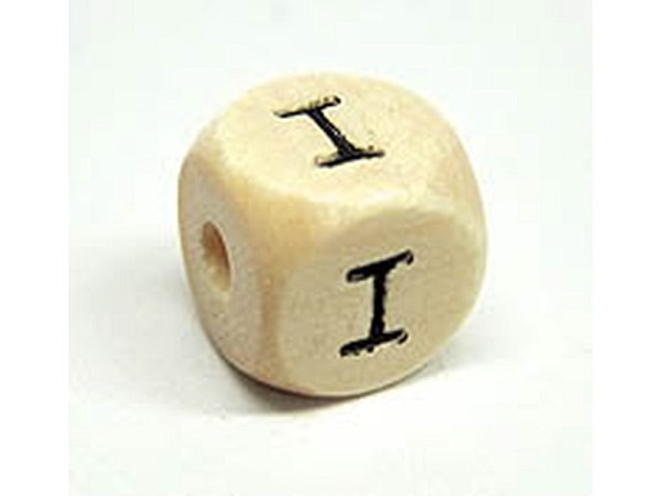 Buchstabenperlen Bottsa, Holzwürfel Buchstabe