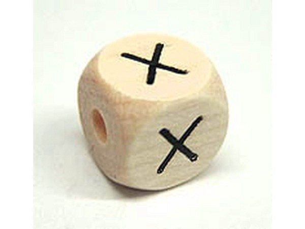 Buchstabenperlen Bottsa, Holzwürfel Buchstabe