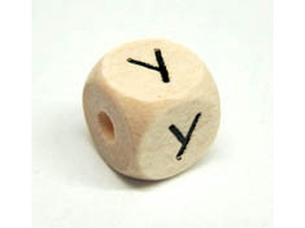 Buchstabenperlen Bottsa, Holzwürfel Buchstabe