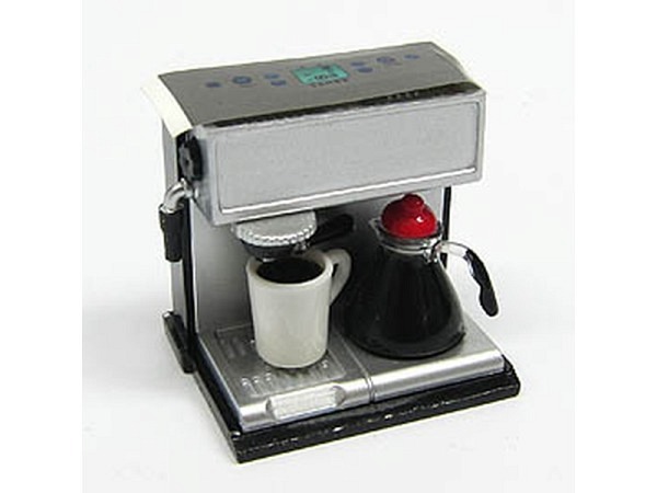 Miniatur Küche Espresso-Maschine mit Krug und Tassen