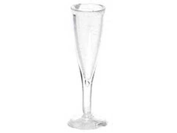 Miniatur Küche Champagner-Glas 19mm Grösse 1:12