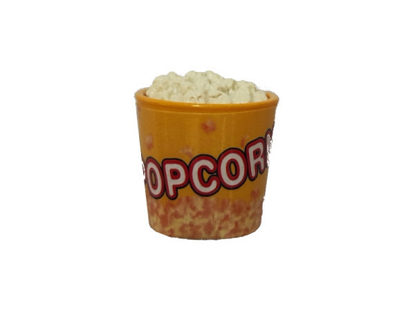Miniatur Lebensmittel Popcorn verschiedene