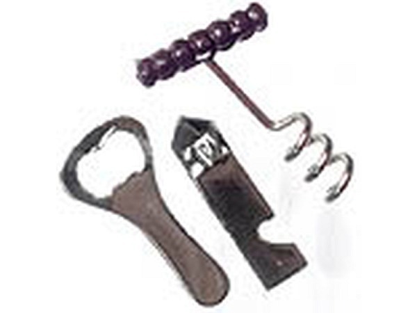 Miniatur Küche Flaschenöffner 3-er Set Grösse ca. 16mm