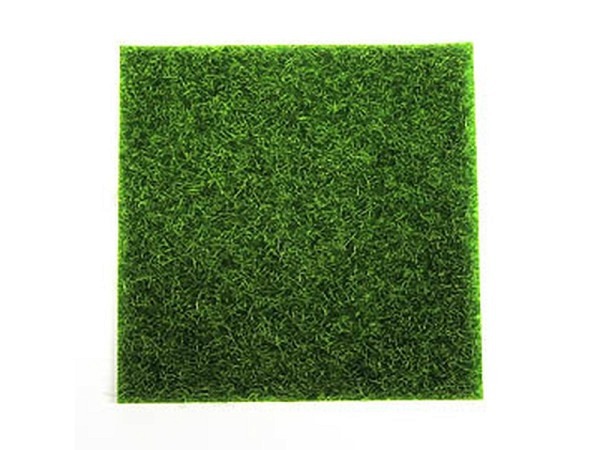 Miniatur Garten Gras-Matte 14x14cm