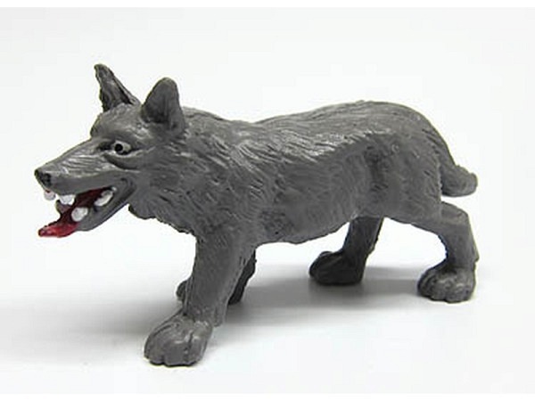Miniatur Tierfiguren Wolf 7x5cm 