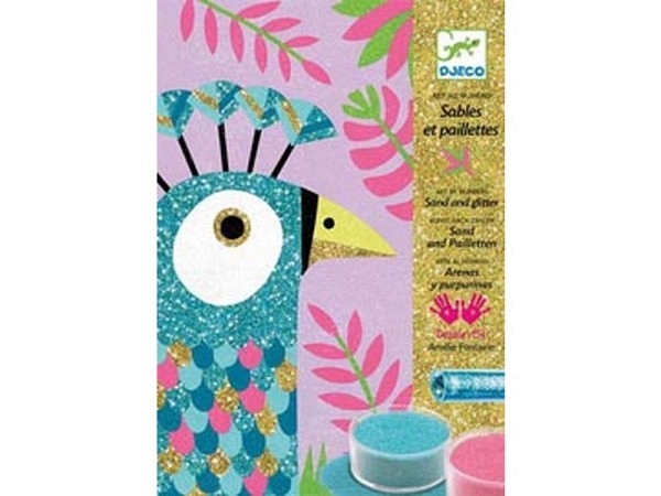 Bastelset Djeco Sandbilder Bunte