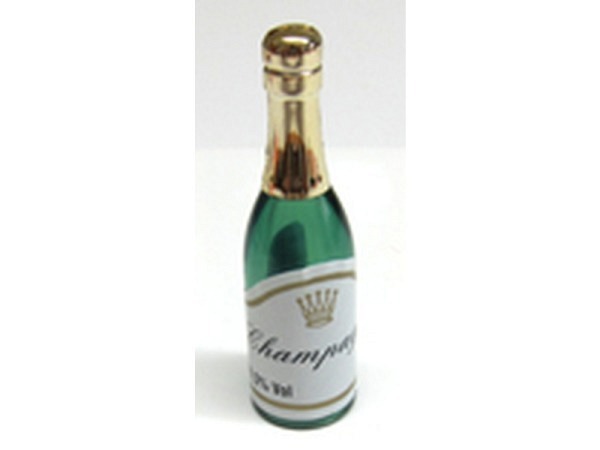 Miniatur Lebensmittel Champagner-Flasche 55mm 