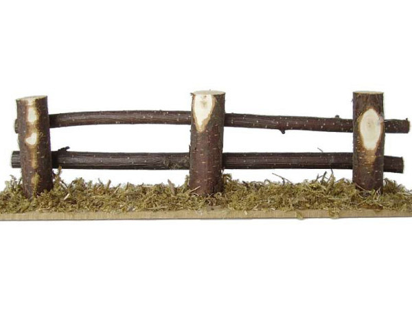 Miniatur Garten Naturzaun ca.19cmLx3x5cmH aus Holz