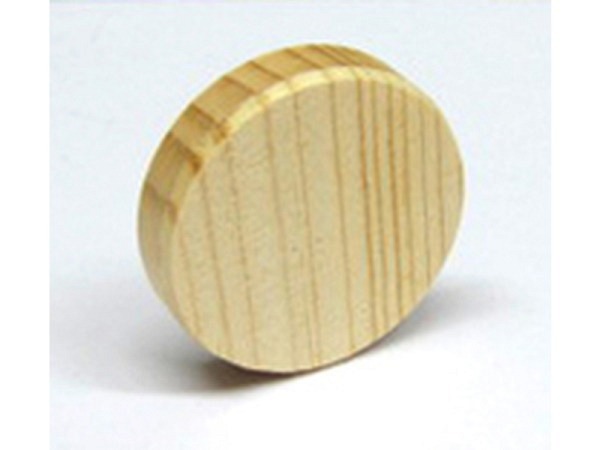 Holzscheibe Ruff Rondoform 3,5cm