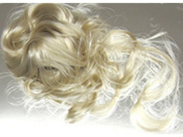 Puppenstube Haare Engelshaar blond