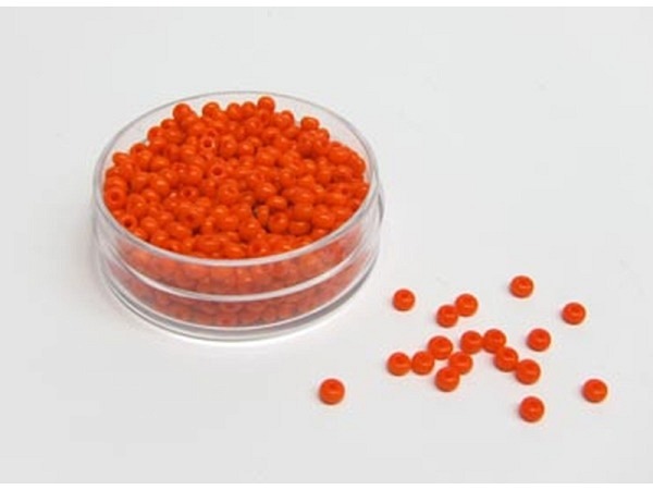 Glasperlen Hudsons Bay Glasperlen 2,2-3mm orange satt