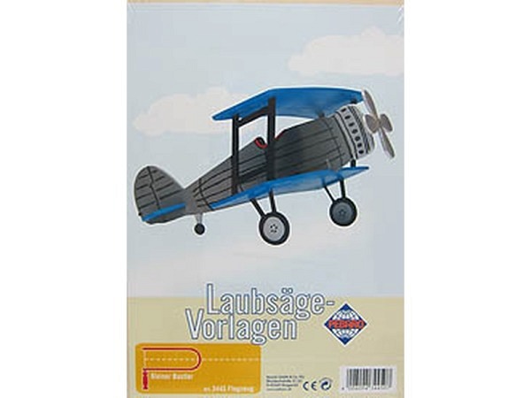 Holzplatte Pebaro Laubsäge-Vorlage A4