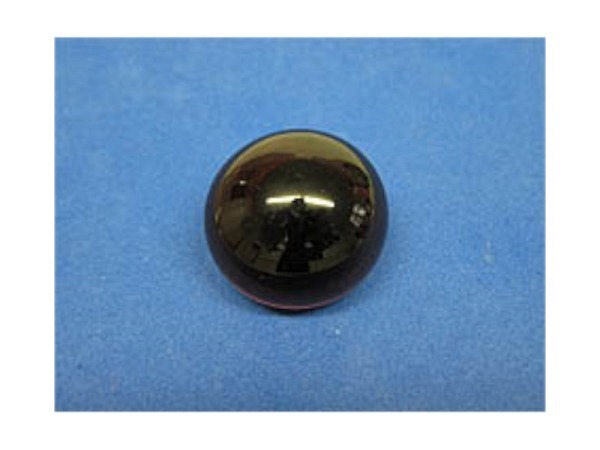 Puppenstube Gesichter Glasauge 24mm topasbraun