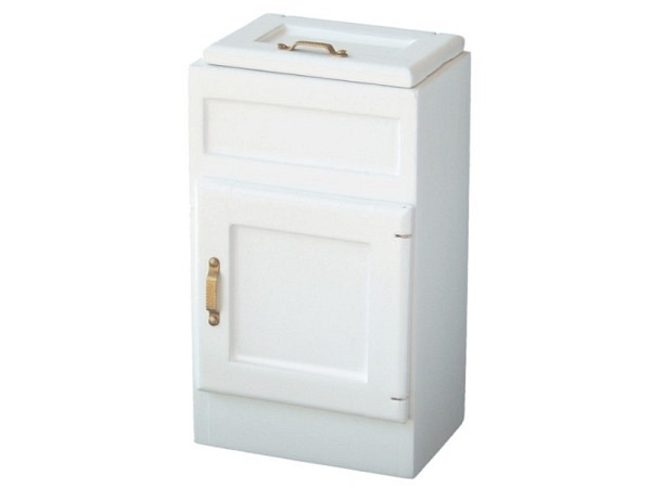 Miniatur Küche Eisschrank 5x6,5Lx11,5cmH weiss